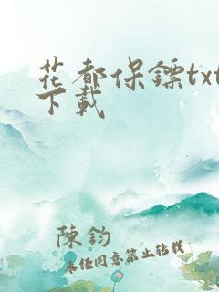 花都保镖txt下载