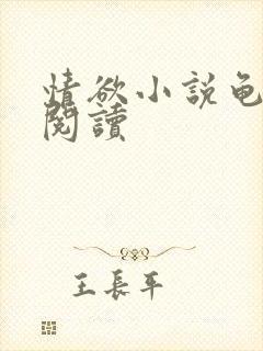 情欲小说龟全文阅读