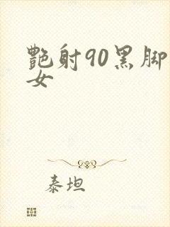 艳射90黑脚丝女
