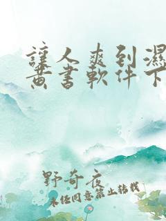 让人爽到湿的小黄书软件下载