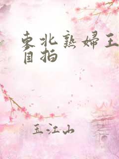 东北熟妇王梅娟自拍