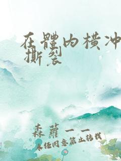 在体内横冲直撞 撕裂