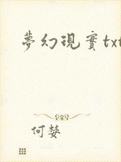 梦幻现实txt