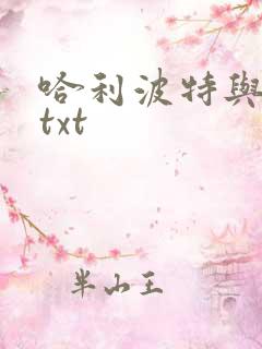 哈利波特与密室txt