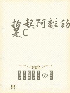 抬起阿离的腿就是C