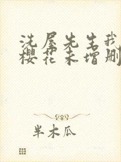 洗屋先生我和那樱花未增删带翻译