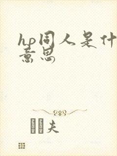 hp同人是什么意思