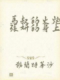 马叔的火炮顶在张妍的身上