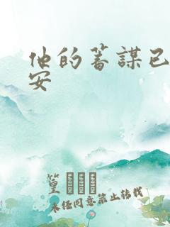 他的蓄谋已久南安