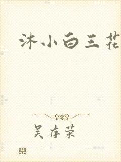沐小白三花