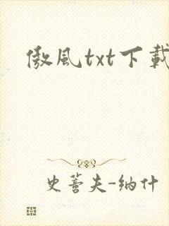 傲风txt下载
