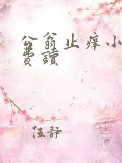 公翁止痒小说免费读
