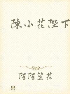 陈小花陛下