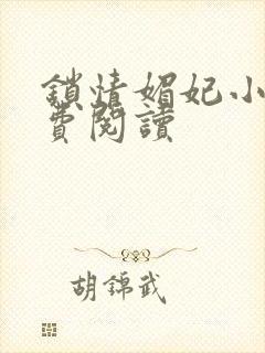 锁情媚妃小说免费阅读