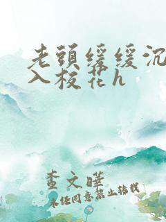 老头缓缓沉腰进入校花h