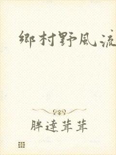 乡村野风流