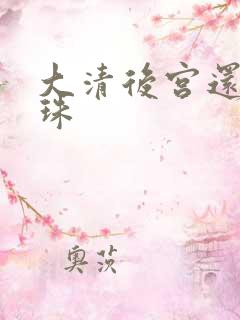 大清后宫还君明珠