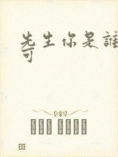 先生你是谁林亦可