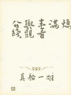 公与丰满熄4在线观看