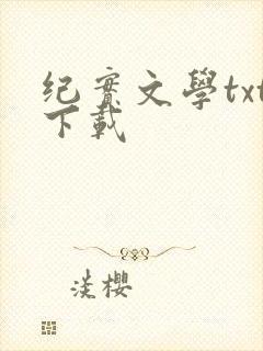 纪实文学txt下载