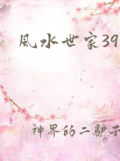 风水世家393