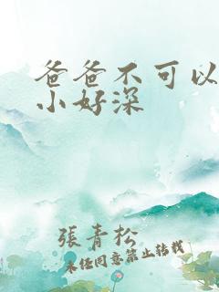 爸爸不可以我还小好深
