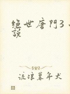 绝世唐门3 小说