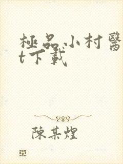 极品小村医txt下载