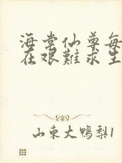 海棠仙尊每天都在艰难求生