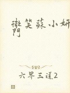 微笑苏小妍啪啪门