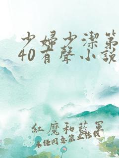 少妇少洁第1一40有声小说