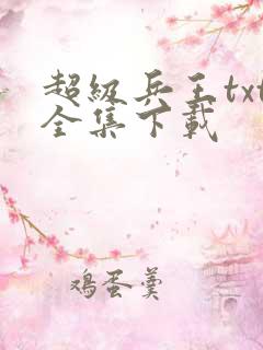 超级兵王txt全集下载