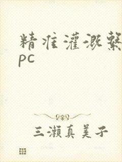 精准灌溉系统npc