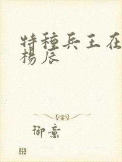 特种兵王在都市杨辰