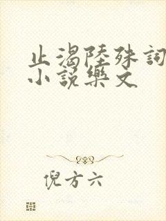 止渴陆殊词陆筝小说乐文