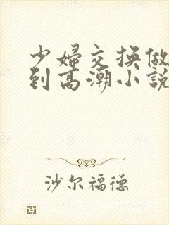 少妇交换做爰做到高潮小说