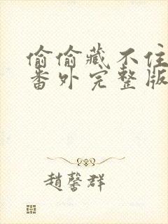 偷偷藏不住新婚番外完整版