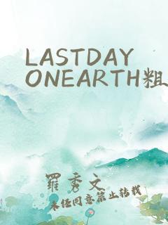 LASTDAYONEARTH粗暴