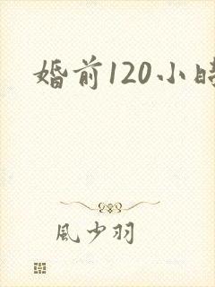 婚前120小时