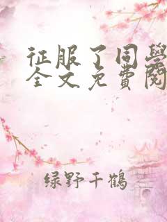 征服了同学妈妈全文免费阅读