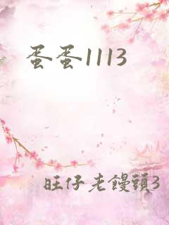 蛋蛋1113