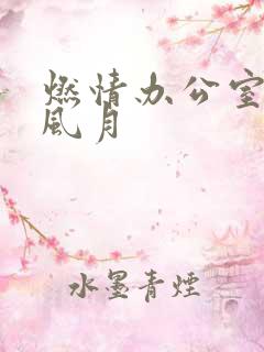 燃情办公室官场风月