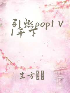 引燃pop1∨1年下