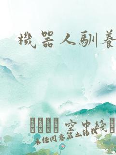 机器人驯养手札