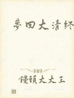 梦回大清终结篇