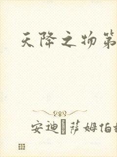 天降之物第一季