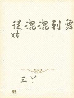 从混混到舞王txt