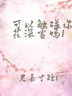 可以触碰你的樱花深处吗1