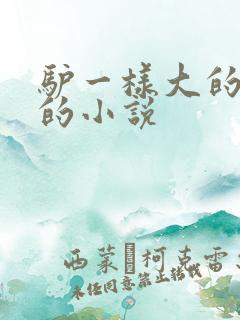 驴一样大的凶器的小说