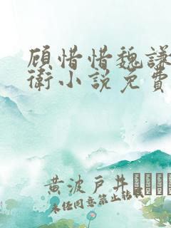 顾惜惜魏谦锦衣卫小说免费阅读